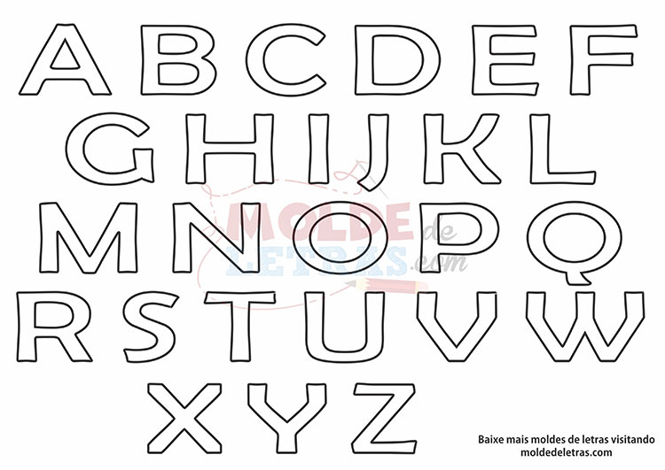 Molde de Letras Berlin Molde de Letras Berlin