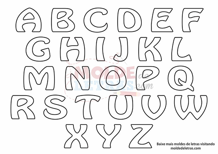 Molde de Letras Hobo Molde de Letras Hobo