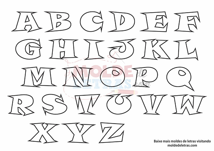 Molde de Letras Snap Molde de Letras Snap