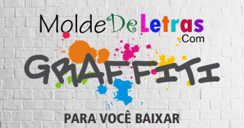 Molde de Letras Graffiti