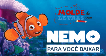 Molde de Letras Nemo