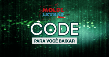 Molde de Letras Code