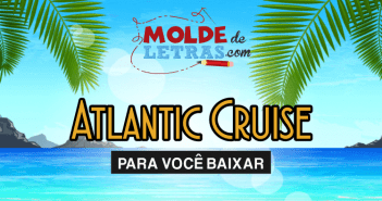 Molde de Letras Atlantic