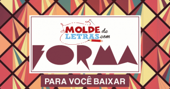 Molde de Letras e Números Forma