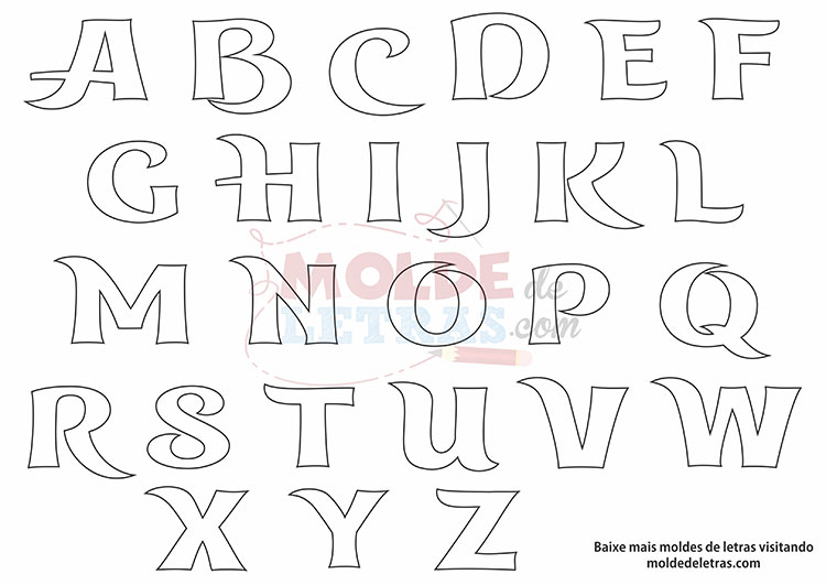 Molde de Letras Tangak Molde de Letras Tangak